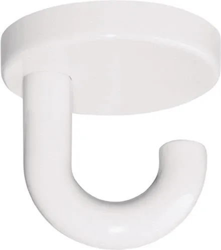 Crochet individuel HEWI 477.90.015 crochet à tête fraisée 50 mm Polyamide 99 blanc pur 50 mm