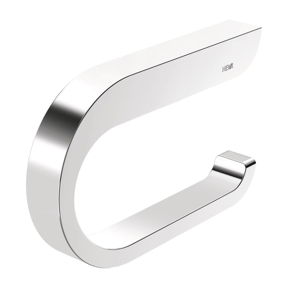 Porte-papier WC HEWI Système 800, chromé, rabattable, L 140 mm x H 90 mm