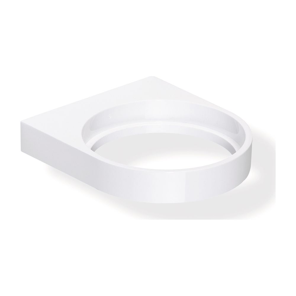 Système de fixation HEWI 800 K pour gobelets et distributeurs de savon, blanc signalétique
