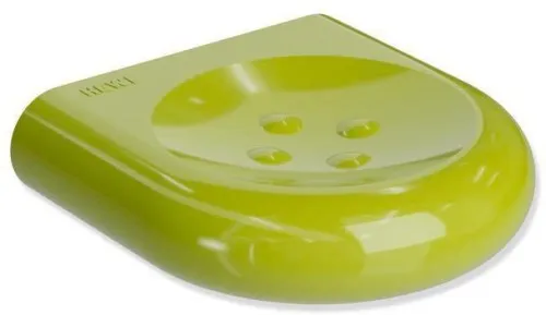 Support de savon HEWI série 477, petit, avec picots vert pomme