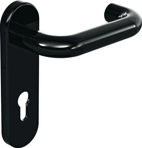 Hewi Garniture à plaque courte 111R01.110 90 Ku.90 PZ rond poignée