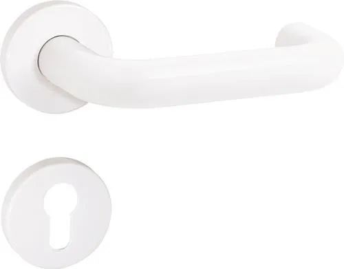 Garniture de rosaces HEWI 111R02.230 en plastique 90 U-Form FBM DIN gauche/droite D/D