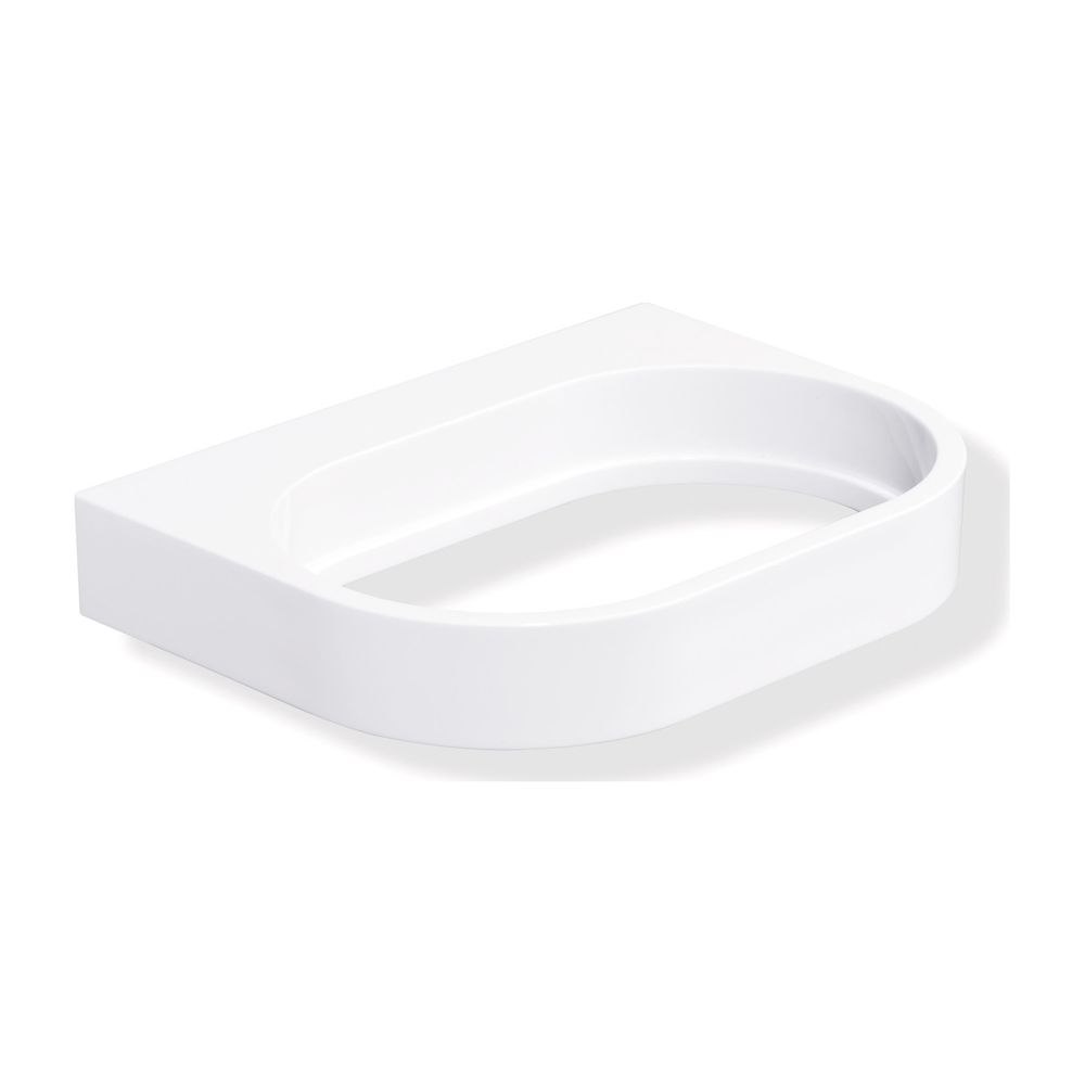 Porte-savon HEWI Système 800 K, blanc pur, plastique