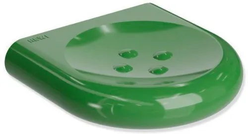 Hewi Porte-savon Ser 477, grand, avec picots vert maïs