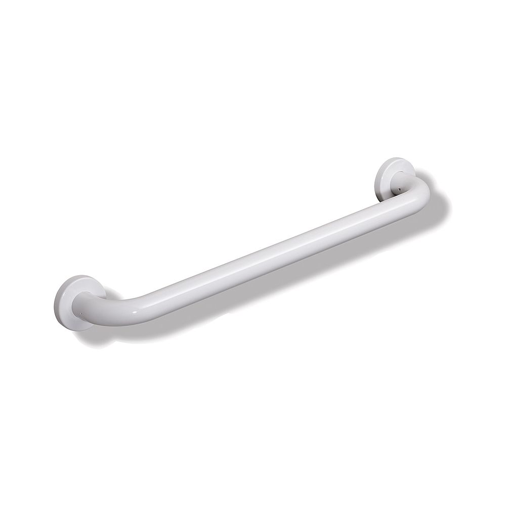 Porte-serviettes de bain Série 477 d=28 mm, avec rosaces d=60 mm entraxe 457 mm moutarde HEWI
