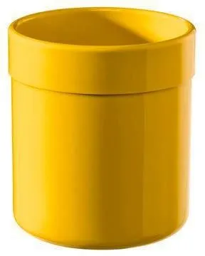 Godet en polyamide à fond plat, Série 801 moutarde