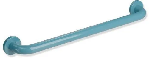 Barre d'appui Hewi Série 801, Ø:33, L:500mm bleu aqua