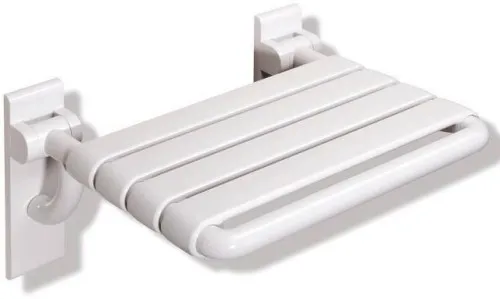 Hewi Siège rabattable avec articulation à fourche Ser 801, L:478 H:259 P:428 mm moutarde