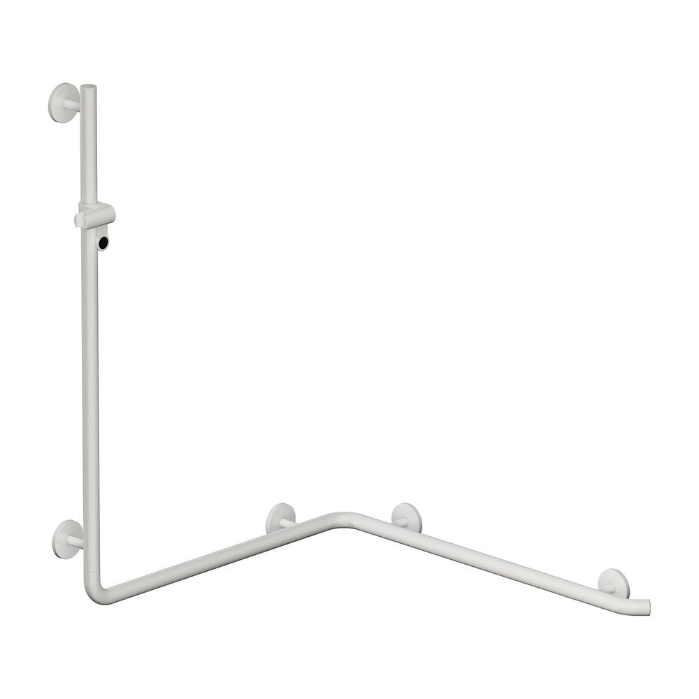 Rampe de douche avec support de douche HEWI System 800 K 1100x762x762 mm - Blanc pur
