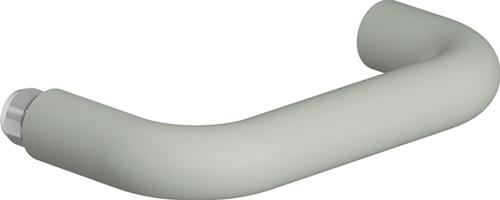 Rosace de serrure HEWI 111.23PBRLT, blanc pur mat, carré 8 mm, DIN gauche/droite, réf. 111.23PBRLT 99