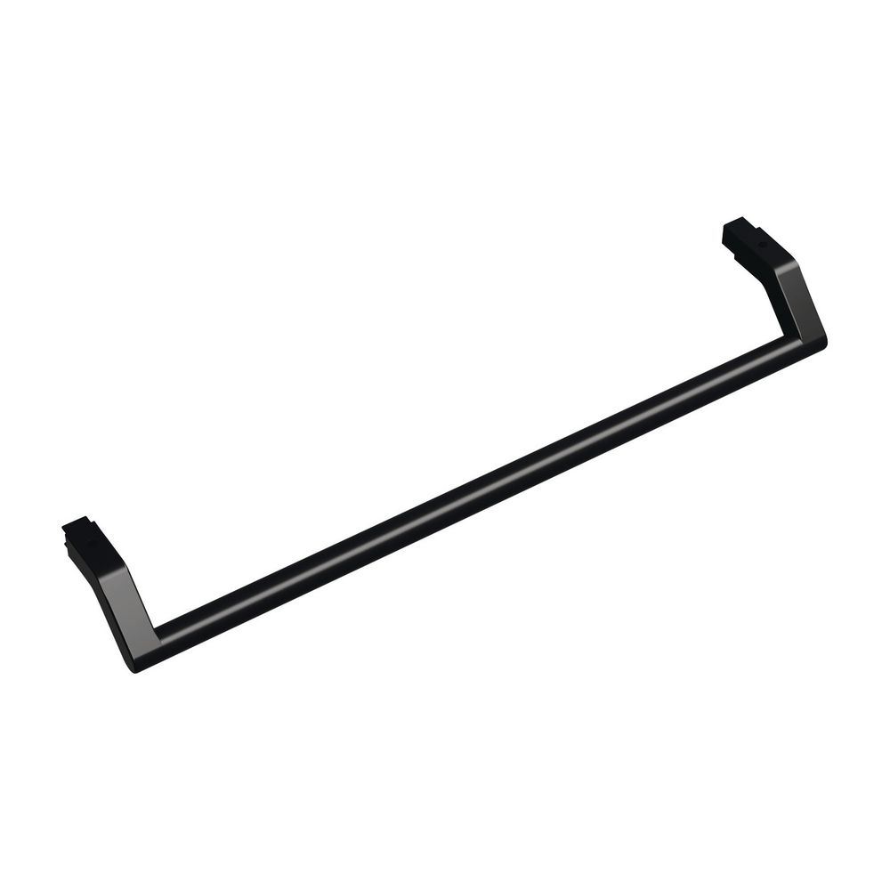 HEWI poignée de lavabo, Ø 25 mm, revêtement poudre gris anthracite perle profond mat