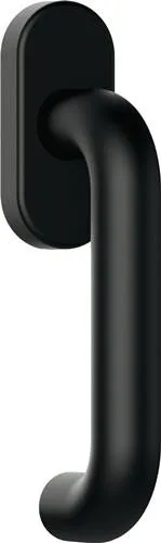 Poignée de fenêtre Hewi 111PBFG PA 90 noir profond 40mm standard