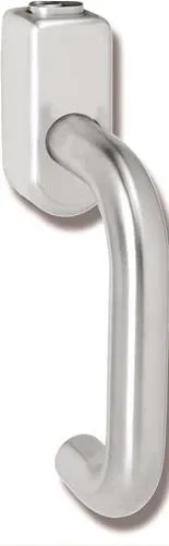 Hewi Poignée de fenêtre 111XAFGA VA 40mm DIN gauche verrouillable