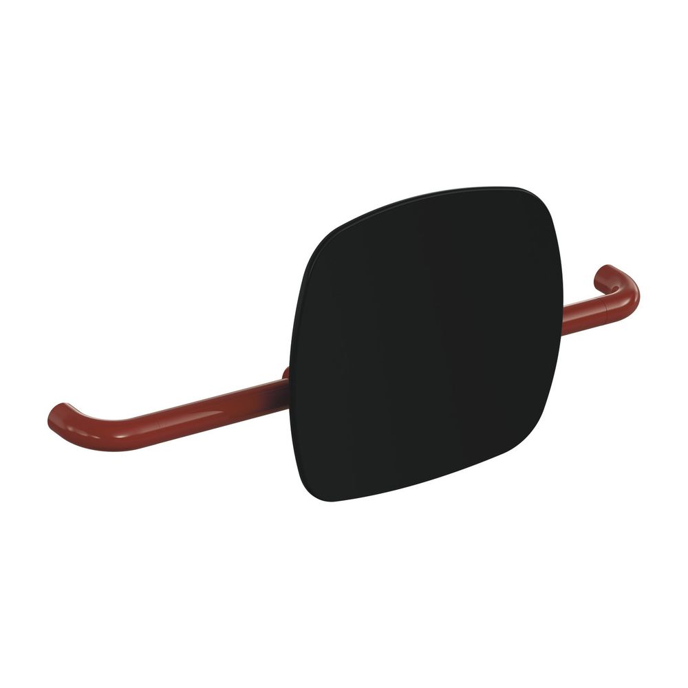HEWI - Soutien dorsal noir profond, WA 150 mm, poignée rabattable rubis, référence 801.51.9063 33