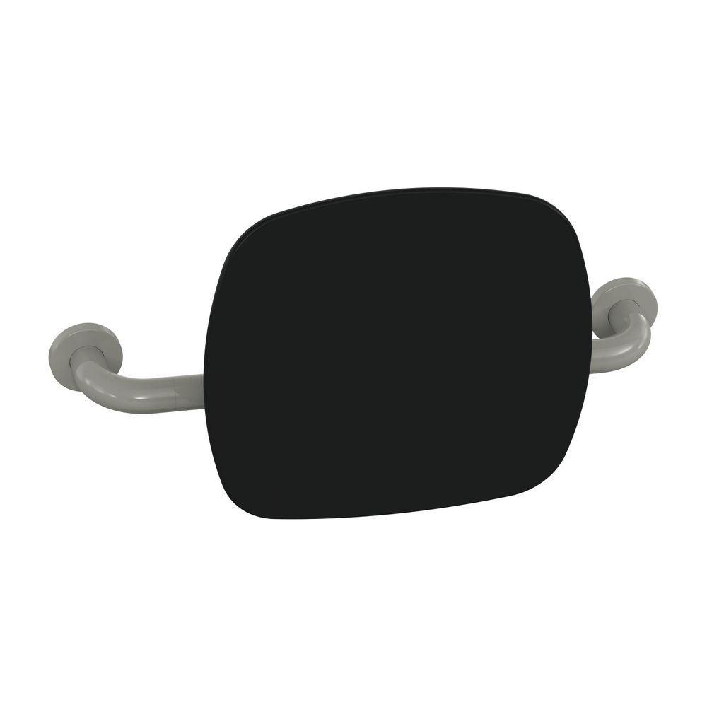 HEWI Soutien dorsal BS Noir profond, WA 150 mm montage mural, Gris roche, 801.51.9123 95