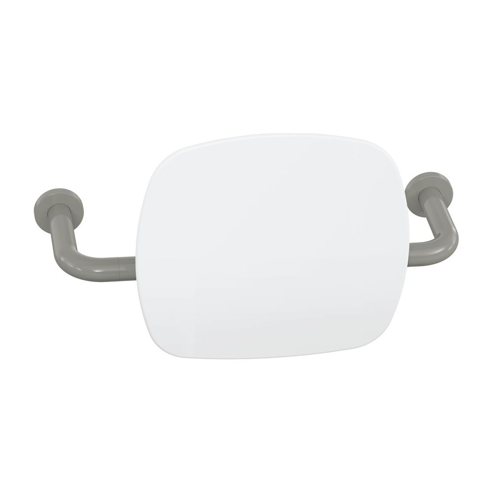 HEWI Soutien lombaire BS Blanc signal, WA 230 mm Montage mural, Gris roche, 801.51.9131 95