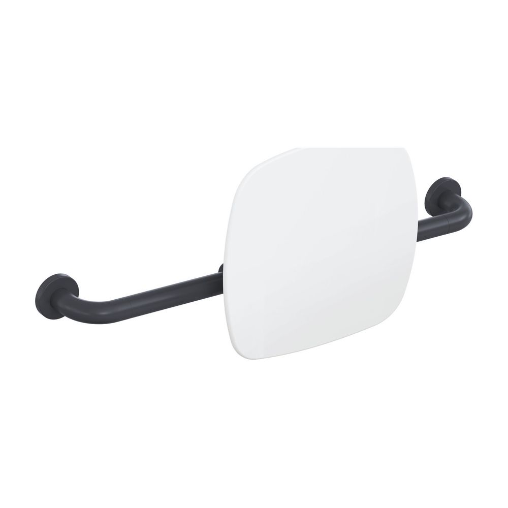 HEWI Soutien dorsal Signalweiß EM, WA 150 mm fixation murale, BM211.2, anthracite, 801.51B9161 92