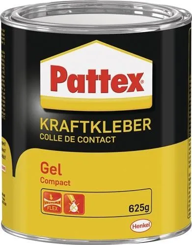 Colle forte Pattex Gel Compact (résiste de -40°C à +70°C) 625 g