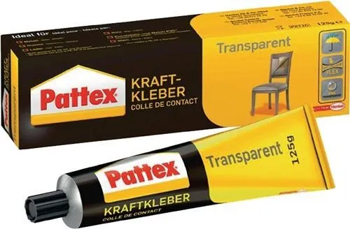 Colle forte Pattex transparente -40°C à +70°C, tube 125 g