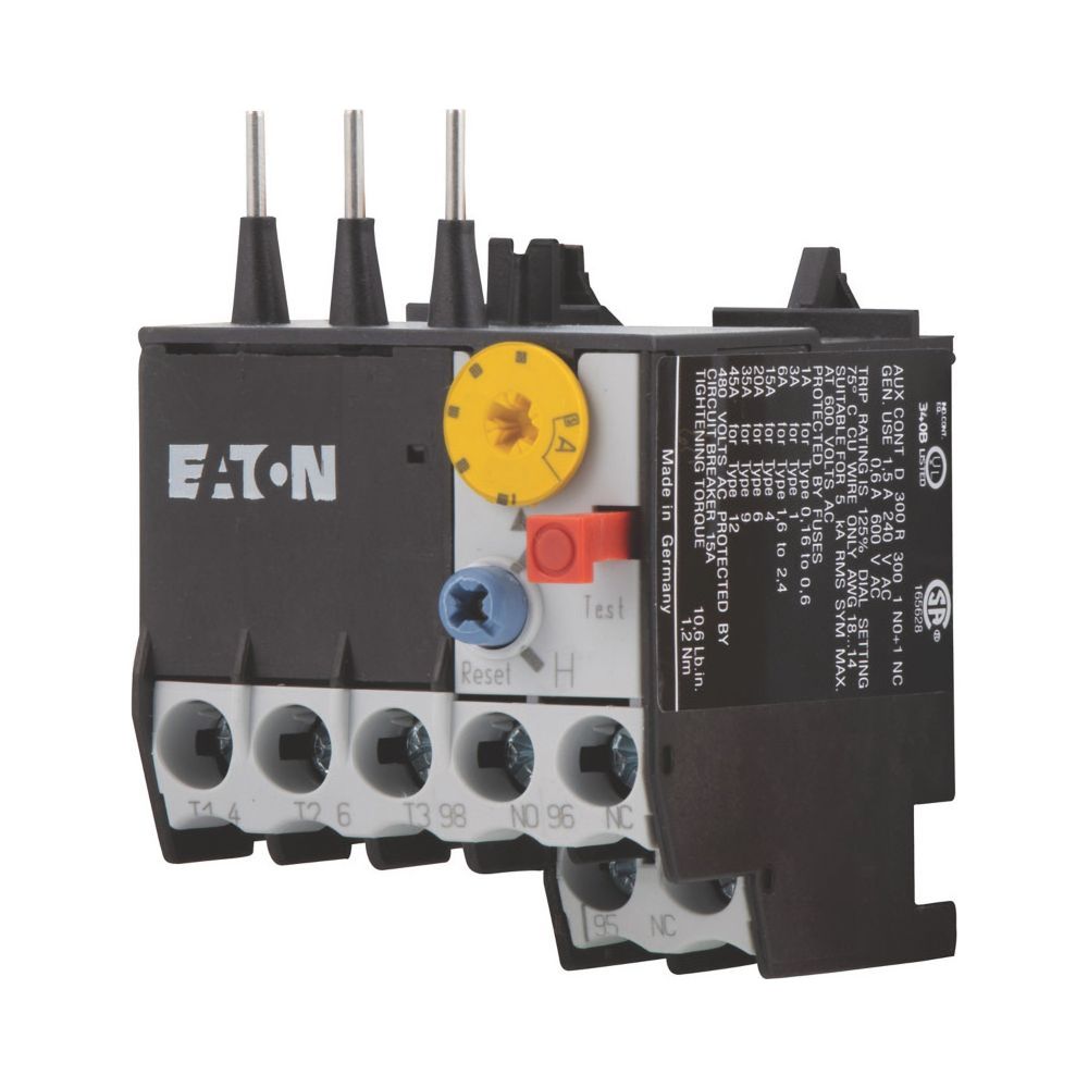 Relais de protection moteur Eaton ZE ZE-1,6, 1-1,6 A, 1F/1O, montage direct