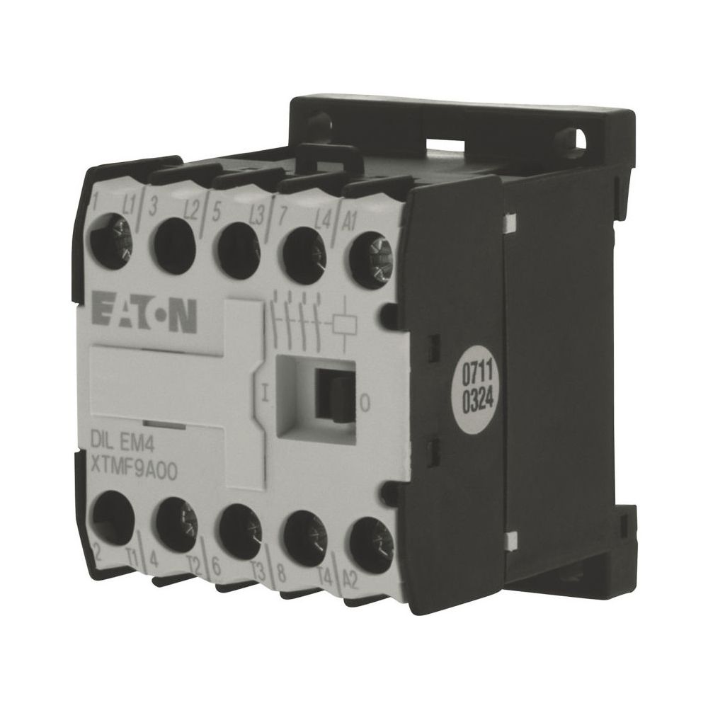 Contacteur de puissance Eaton DILEM4 (230V 50Hz, 240V 60Hz), 4 pôles (051804)