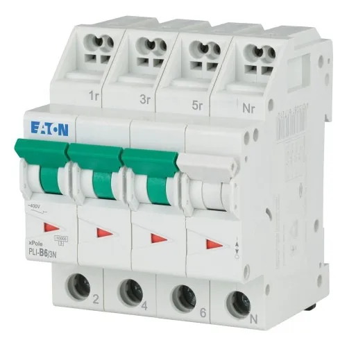 Eaton disjoncteur PLI-B6/3N