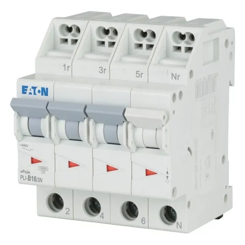 Eaton disjoncteur PLI-B16/3N