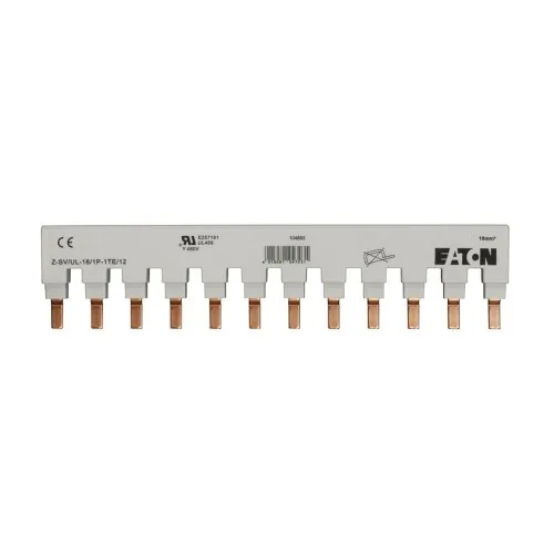 Barrette de phase Eaton 3 phases 16 mm² Z-SV/UL-16/3P-3TE/6