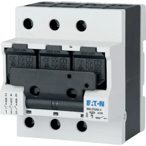 Sectionneur de charge Eaton D02-LTS/63-3