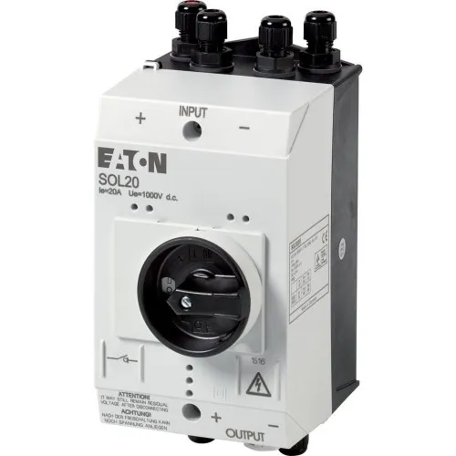 Sectionneur de charge DC Eaton SOL20/2MV