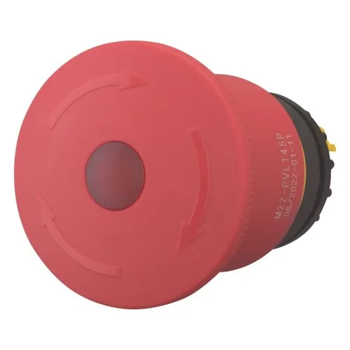 Eaton bouton d'arrêt d'urgence M22-PVLT45P