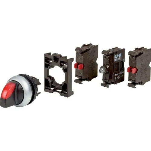 Eaton appareil complet, bouton sélecteur M22-WRLK3R2K01LEDBVP