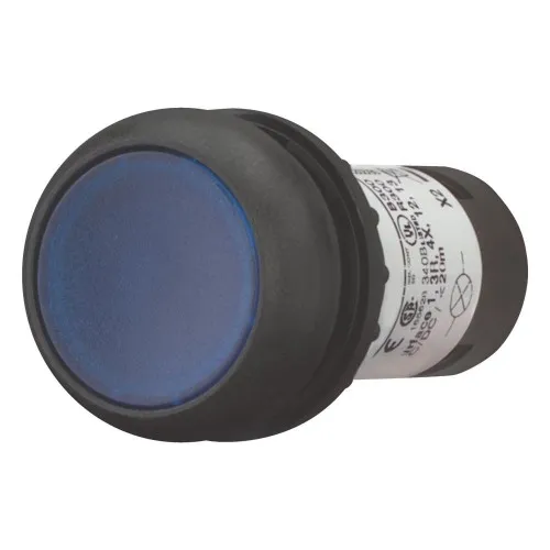 Eaton bouton-poussoir lumineux plat C22S-DRL-B-K10-120