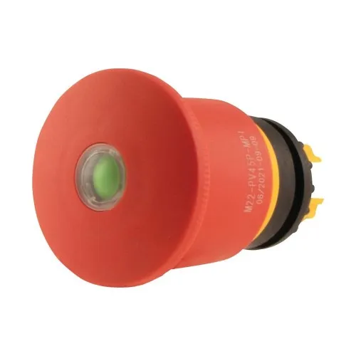 Eaton Bouton d'arrêt d'urgence/arrêt M22-PV45P-MPI