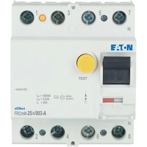 Disjoncteur différentiel Eaton FRCMM-25/4/003-A