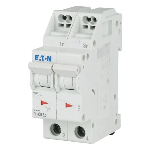 Disjoncteur Eaton PLI-C0,5/2
