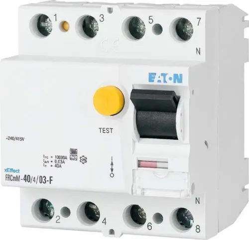 Disjoncteur différentiel Eaton FRCMM-16/4/003-G/F