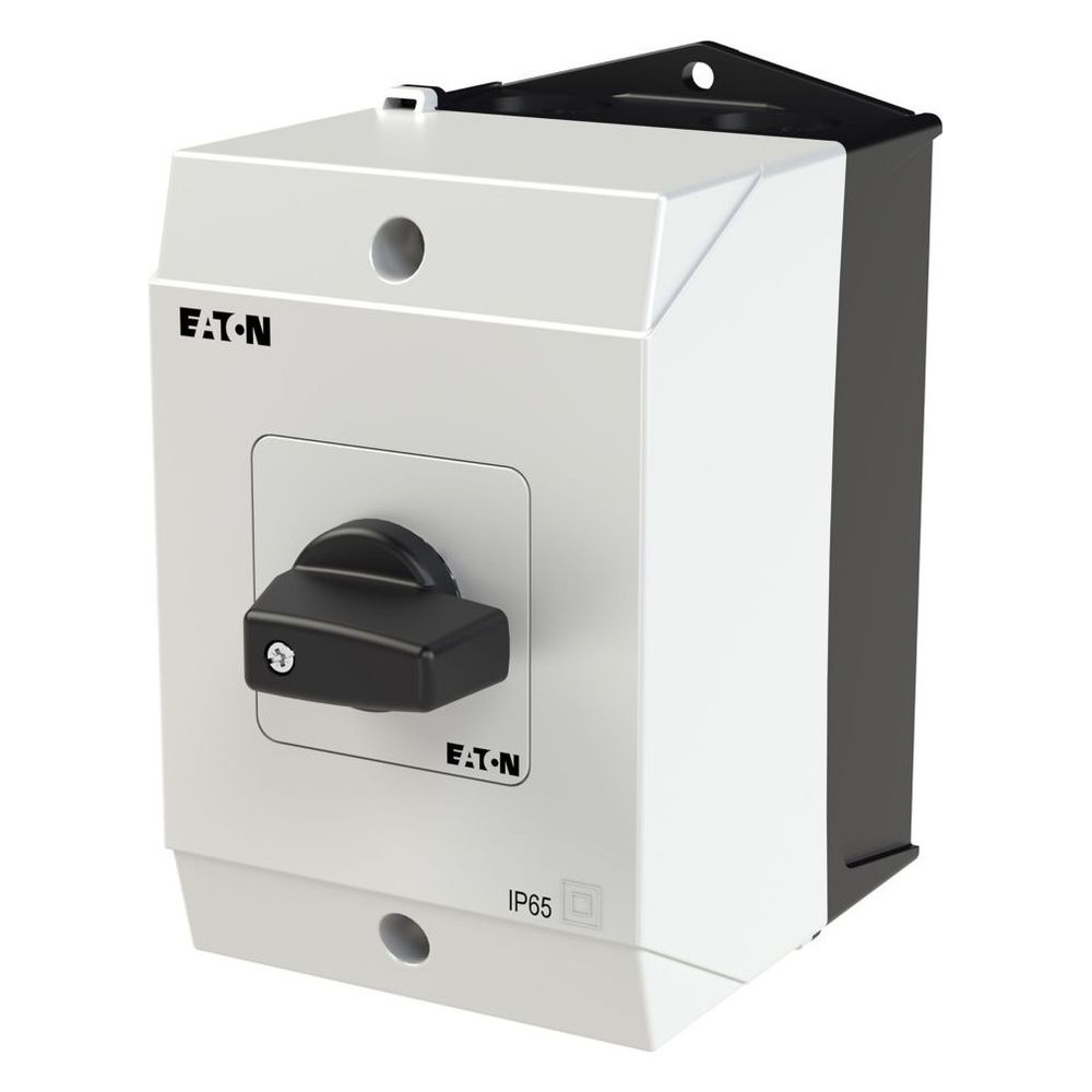 Commutateur rotatif Eaton T0 T0-3-8401/I1, 20 A, 5 contacts, 60°, noir, plastique