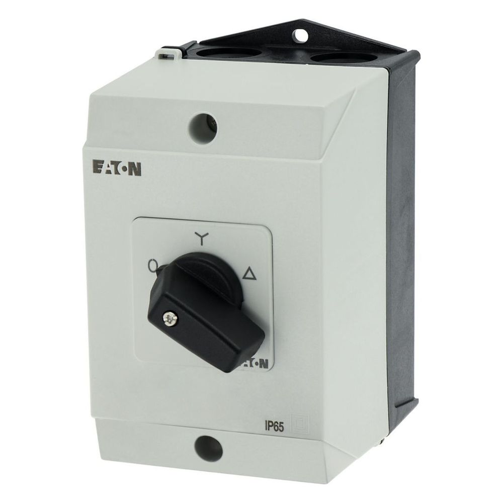 Eaton Commutateur étoile-triangle T0 T0-4-8410/I1, 20 A, IP65, noir