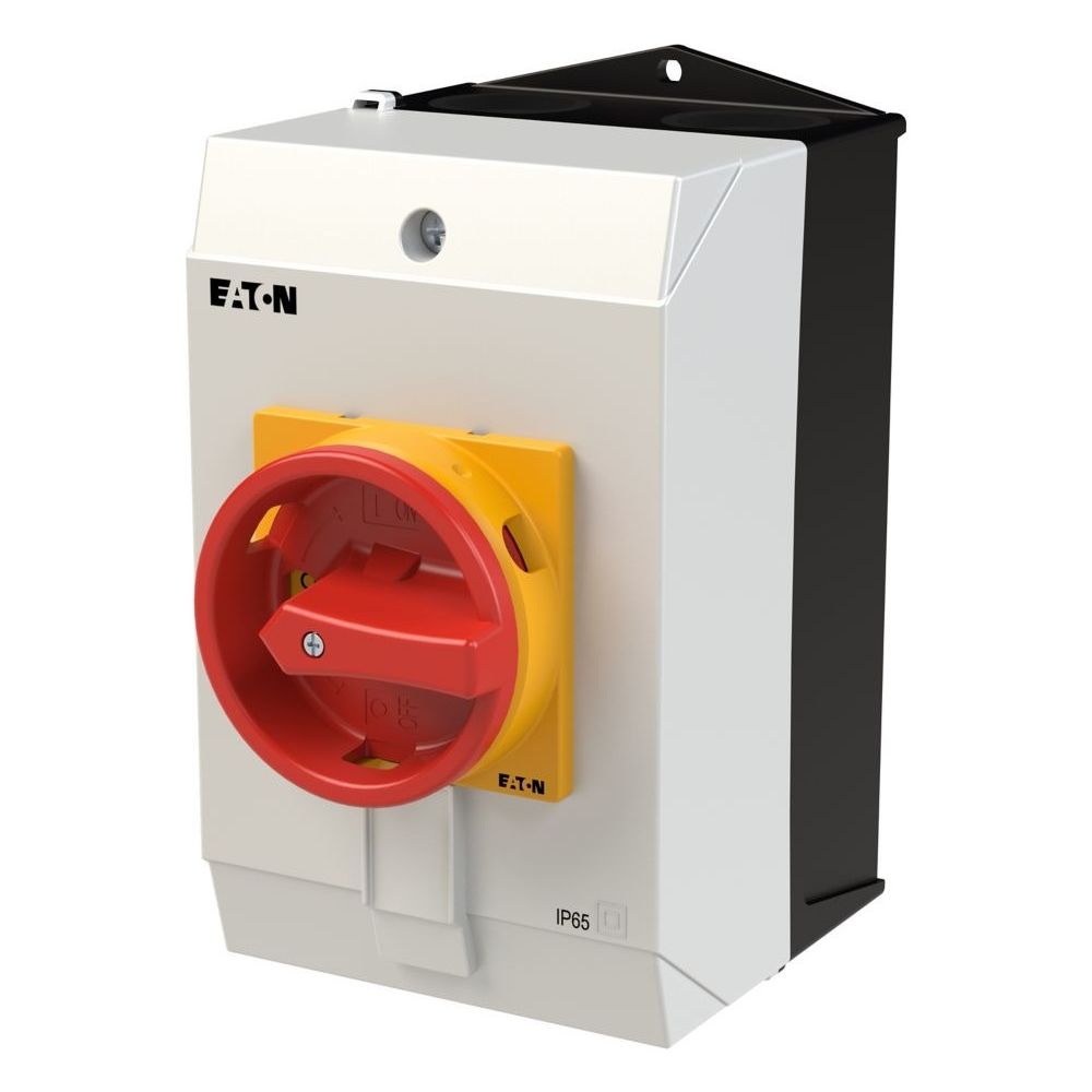 Eaton interrupteur-sectionneur T3 T3-3-8342/I2/SVB, 32 A, 6 pôles, Rouge/Jaune