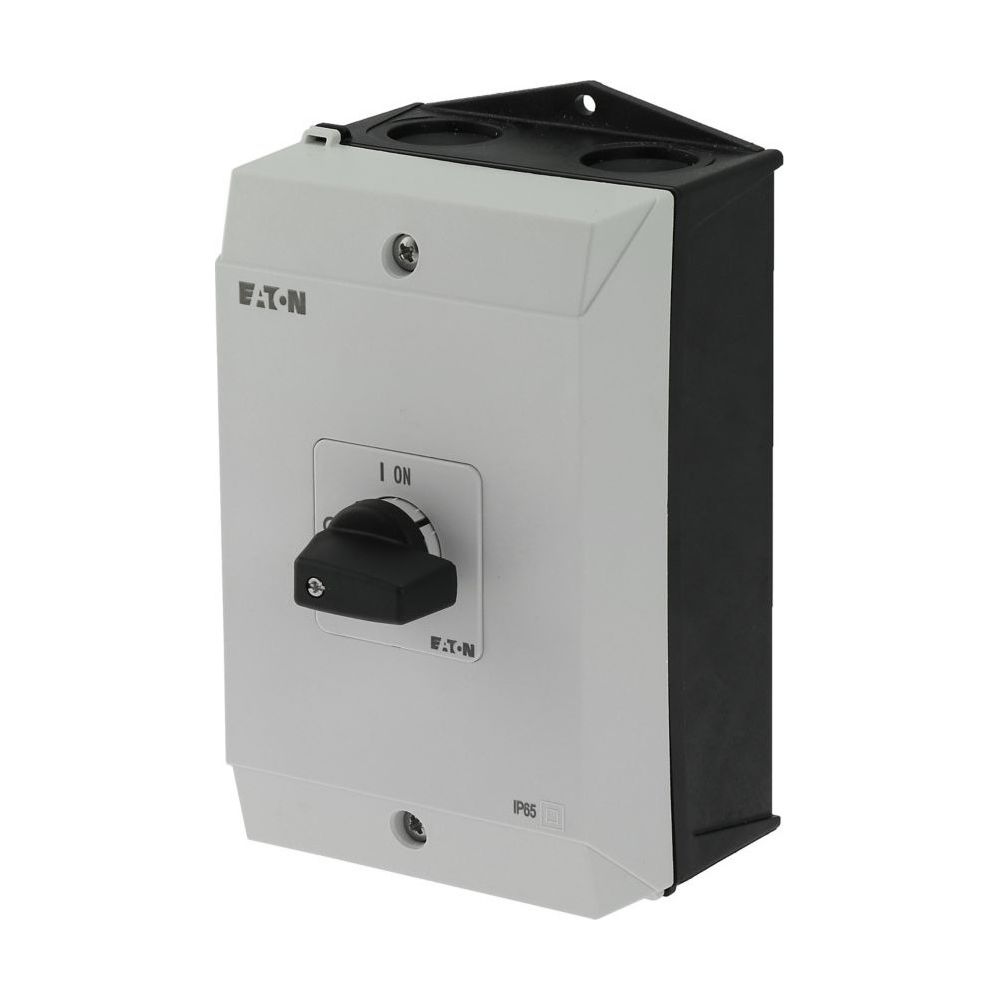 Interrupteur marche/arrêt Eaton P1 P1-25/I2, 3 pôles 25A 13kW, Noir, matière plastique