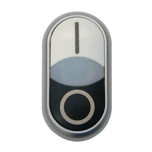Eaton Bouton-poussoir double M22S-DDL-WS-X1/X0
