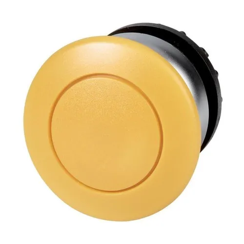 Eaton Bouton-poussoir à champignon M22-DP-Y