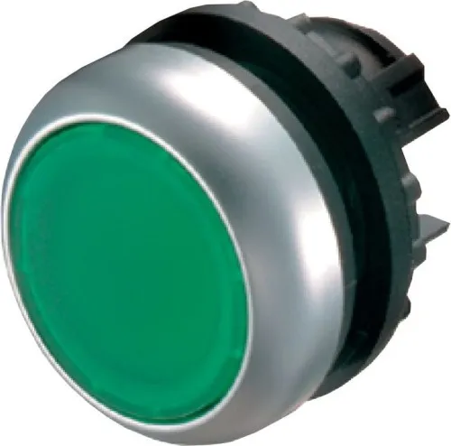 Eaton Bouton-poussoir lumineux RMQ-Titan M22-DL-G, 22,5 mm, plastique, vert