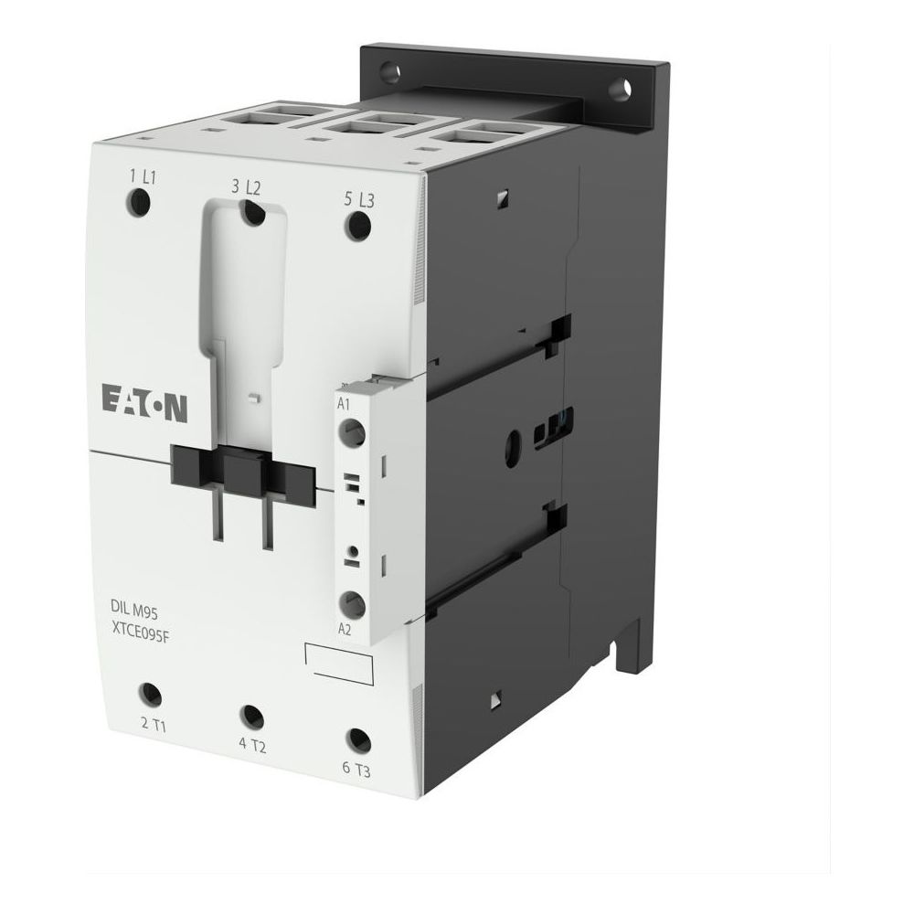 Contacteur de puissance Eaton DILM95, 45 kW, 3 pôles, 110 V 50 Hz / 120 V 60 Hz, bornes à vis