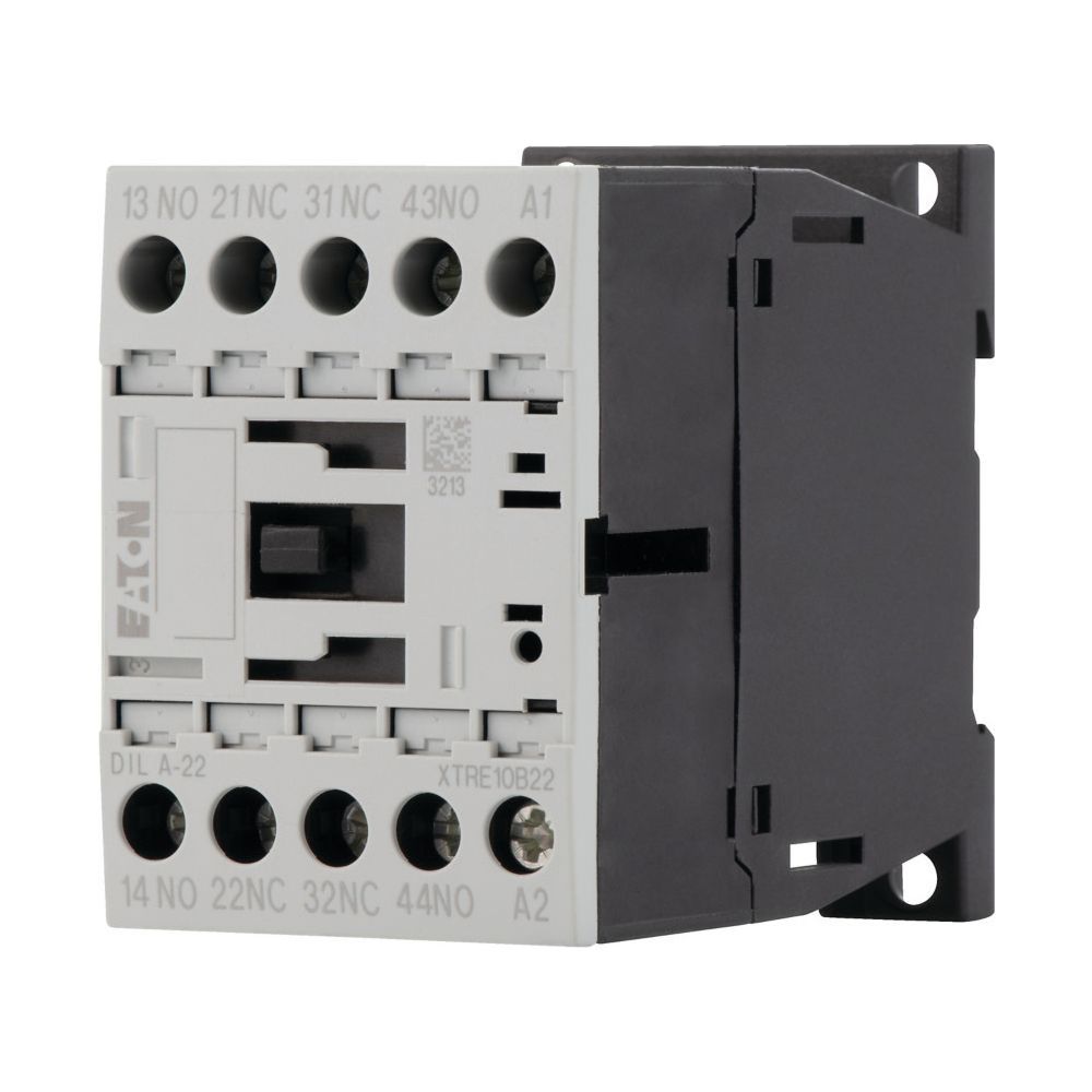 Eaton relais auxiliaire DILA DILA-22(24VDC), 24 V DC, 2 contacts NO, 2 contacts NF, bornes à vis, 68x45x75 mm