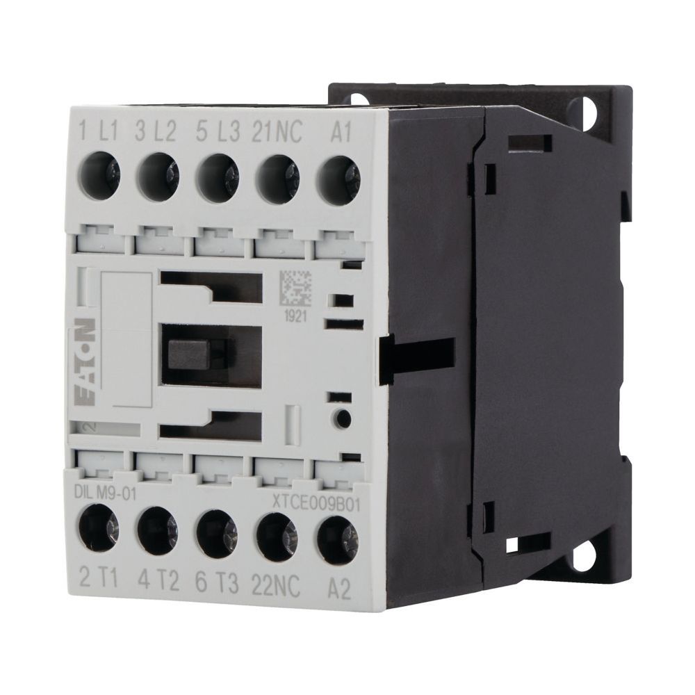 Contacteur de puissance Eaton DILM DILM9-01(24VDC), 3 pôles, 4 kW, 24 V DC, bornes à vis