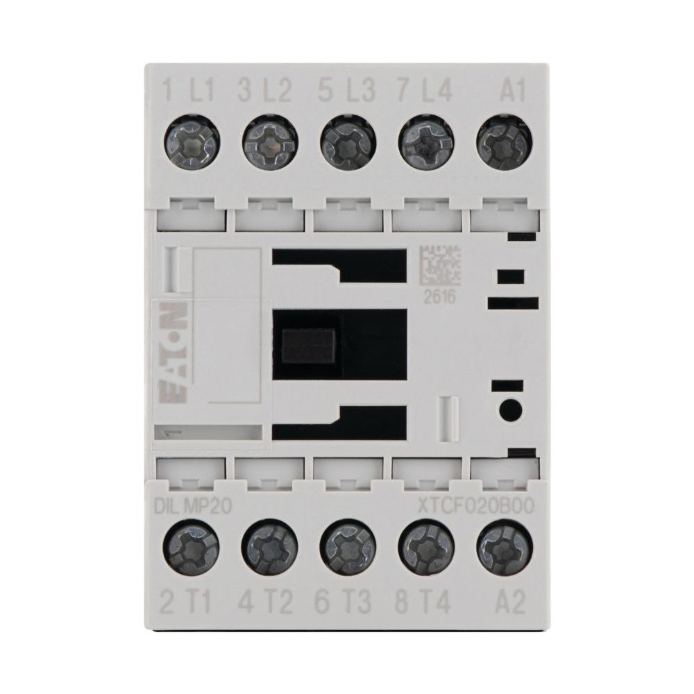 Contacteur de puissance Eaton DILMP DILMP20(24VDC), 4 pôles, 22A, 24V DC, bornes à vis
