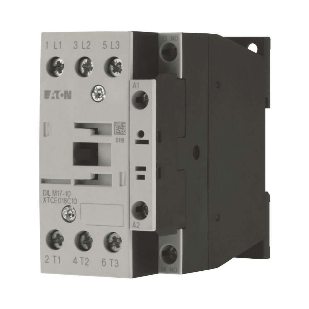 Contacteur de puissance Eaton DILM DILM17-10(RDC24), 7,5 kW, 3 pôles, 1 S, bornes à vis