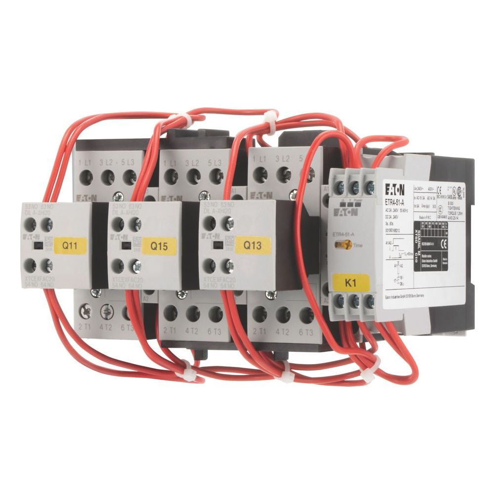 Combiné de contacteurs étoile-triangle Eaton Moeller SDAINLM30, 15 kW, 230 V 50 Hz, 240 V 60 Hz, 95x158x138 mm